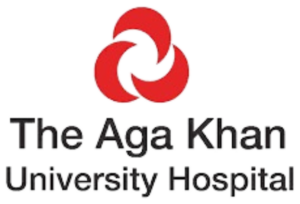The Aga Khan University Hospital logo
